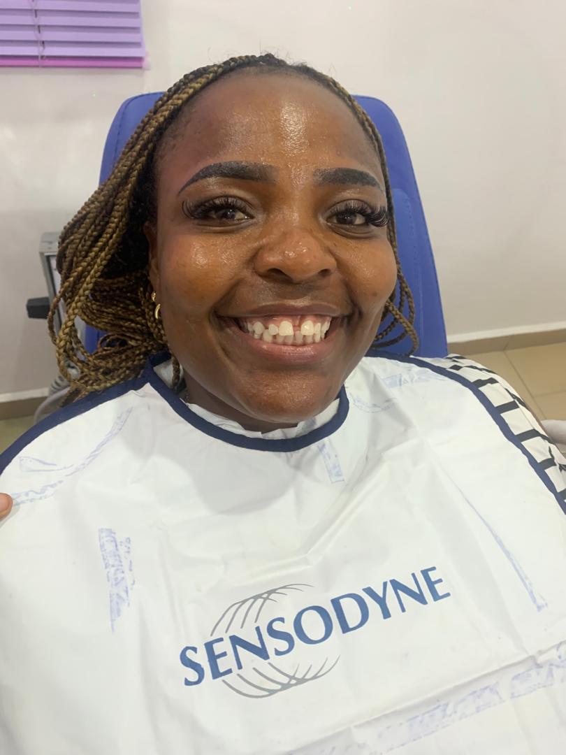 smiling patient